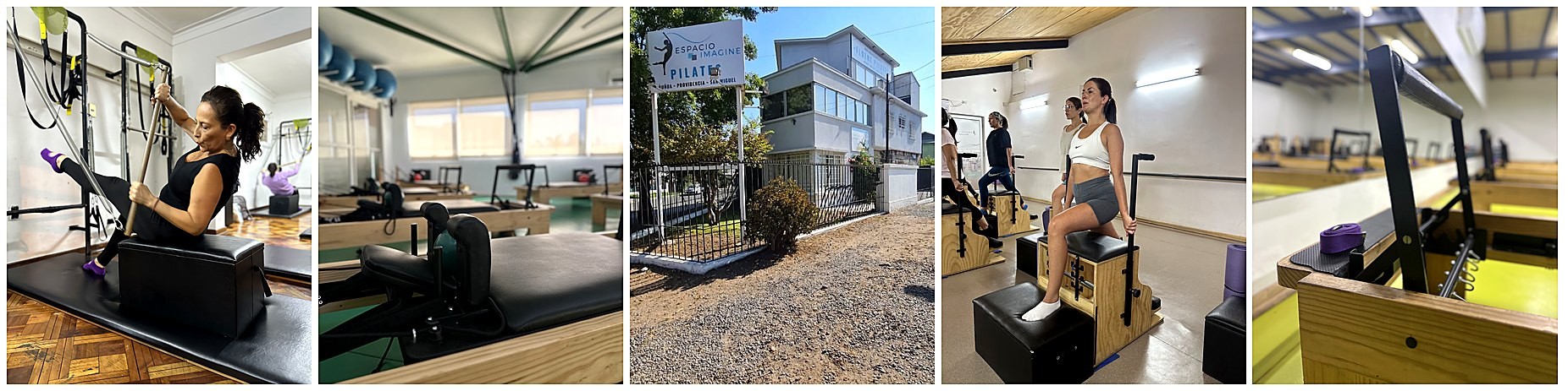 Sala de Pilates Reformer en Ñuñoa — Espacio Imagine